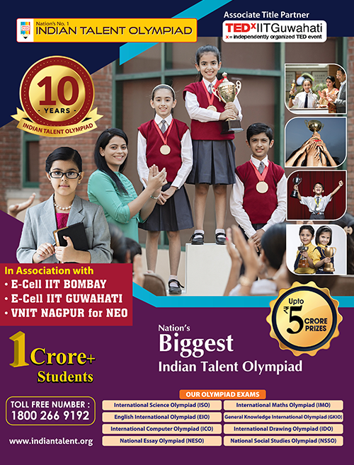 Register for Olympiad Exams Maths Science Eng Gk olympiad